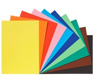 Farvet papir A4 10 farver 120 g